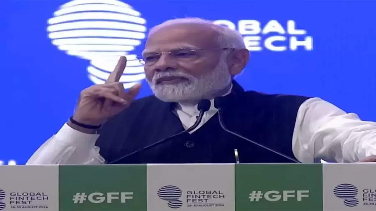 PM Modi at Global Fintech Fest 2024