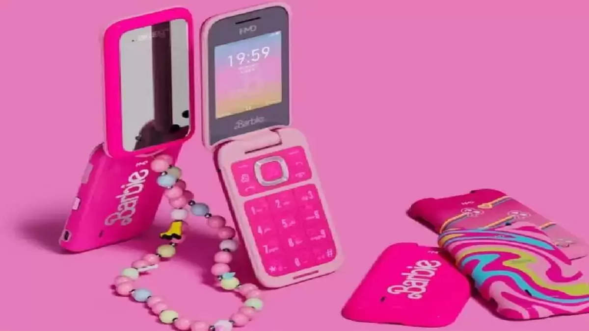  Barbie Flip Phone