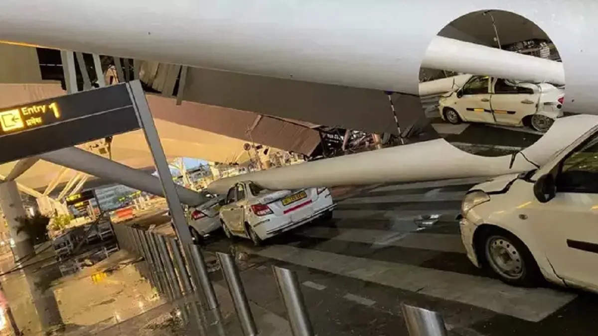 Airport Roof Collapsed